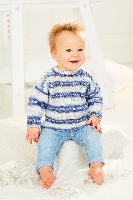 Stylecraft Bambino DK Prints Baby Knitting Pattern New Range